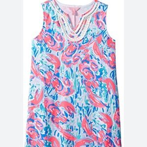 Lily Pulitzer Girls Harper Mini Shift Dress - Size XL (12/14)